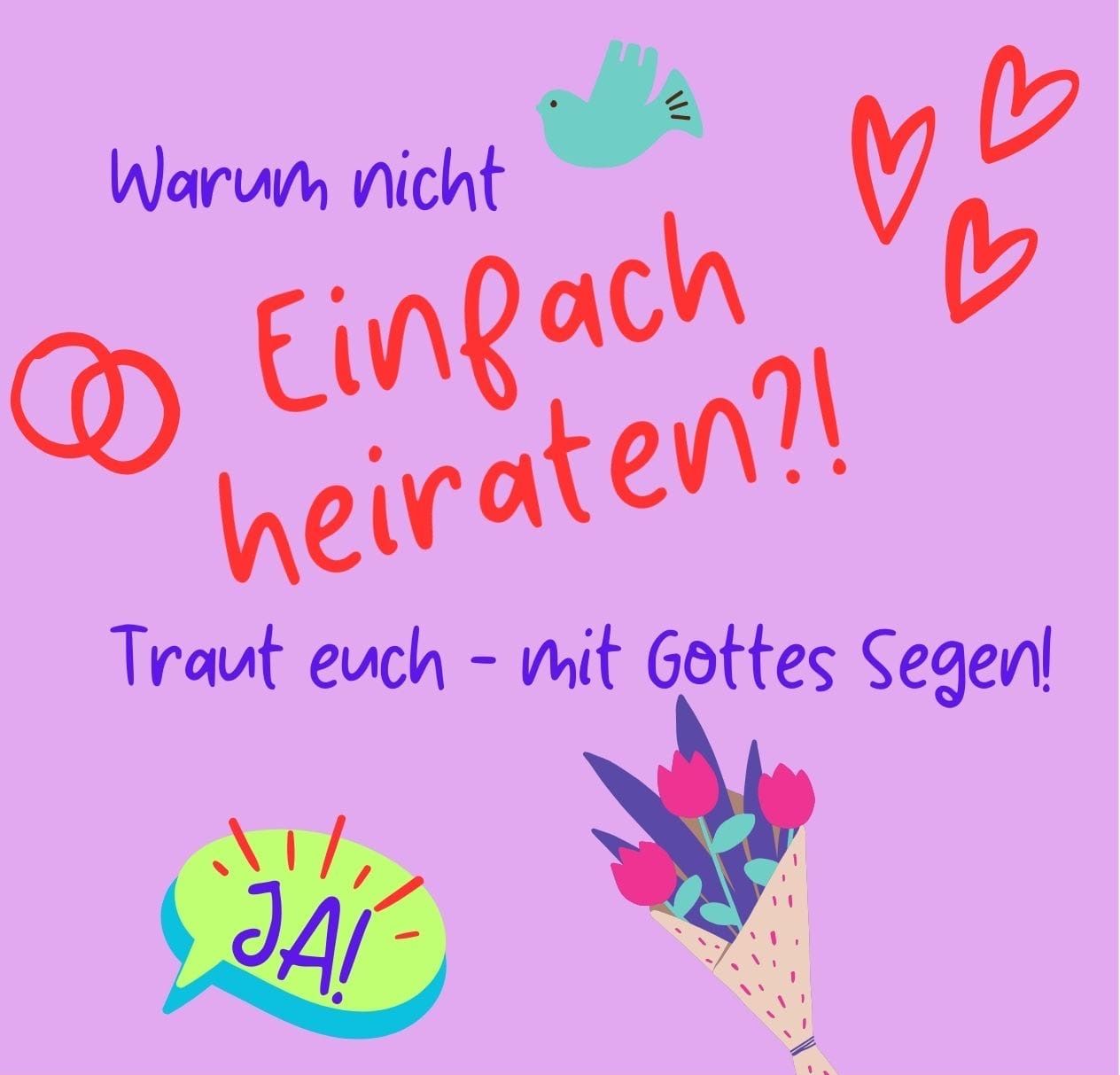 Eure Hochzeit. Euer Segen.